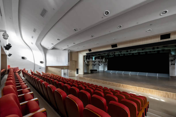 istock Interior view of art performance hall 1444311285