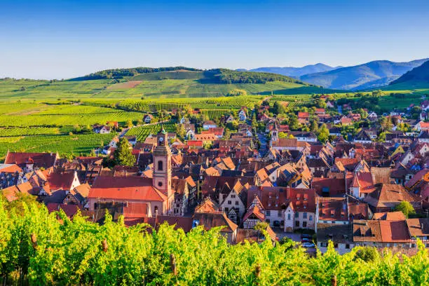 Photo of Riquewihr, Alsace. France.