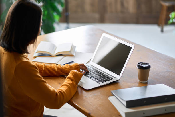 istock Asian woman studying for qualifications 1444313472