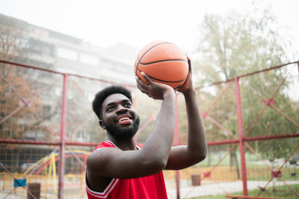 istock Young man doing sports 1444314827