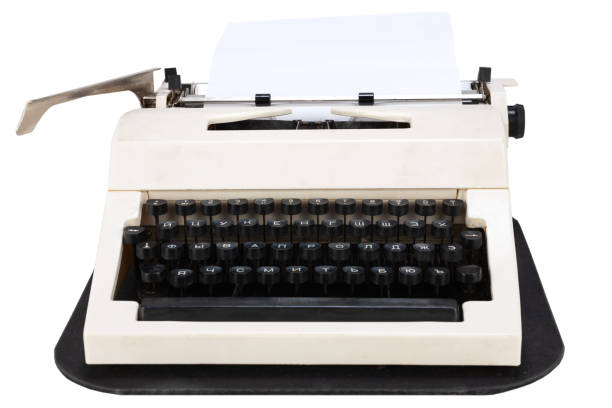 istock White typewriter with cyrillic keyboard layout USSR era isolated on white 1444320662