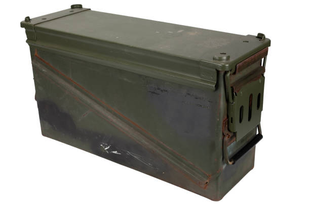 istock Ammo can for 40mm grenade cartidge 1444320678