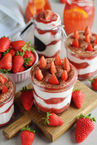 istock Strawberry dessert tiramisu 1444327577