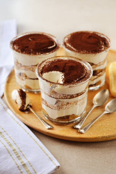 istock Tiramisu dessert in a glass 1444327742
