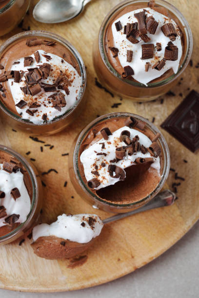 istock Classic french chocolate mousse 1444328291
