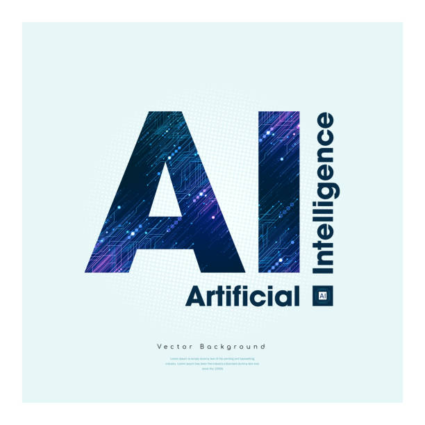 Artificial Intelligence Logo. Artificial Intelligence and Machine Learning Concept. Artificial Intelligence Logo. Artificial Intelligence and Machine Learning Concept. Vector symbol AI. Neural networks and another modern technologies concepts. iot logo stock illustrations