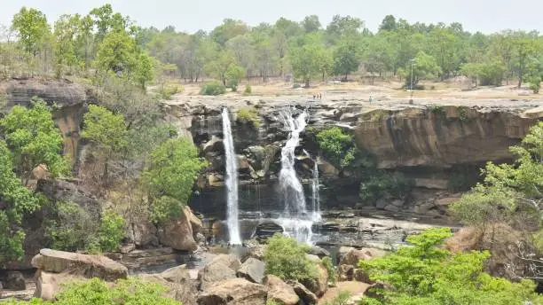 Photo of Amritdhara waterfall in Koriya district.