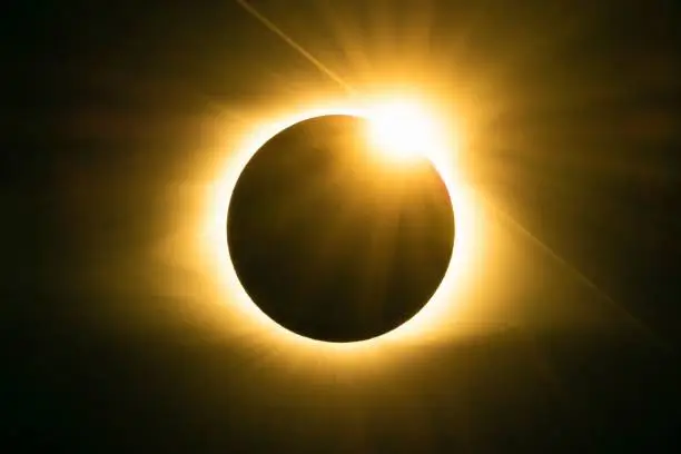 A total solar eclipse taken August 21, 2017 in Maryville, Tennessee