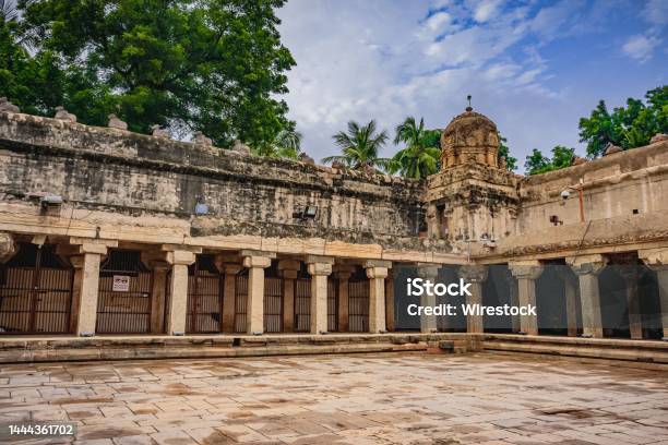 Tanjore Big Temple Or Brihadeshwara Temple Was Built By King Raja Raja Cholan In Thanjavur Stock Photo - Download Image Now