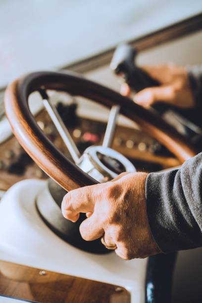 istock Vertical shot of captain hands 1444368014