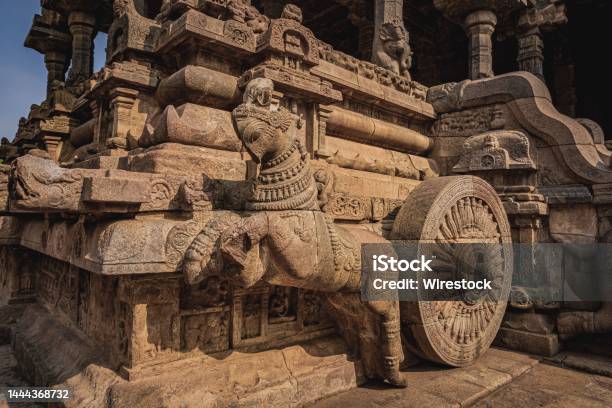 Shri Airavatesvara Temple Is A Hindu Temple Located In Dharasuram Kumbakonam Tamil Nadu Stock Photo - Download Image Now