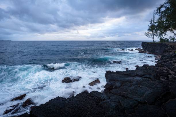 istock Rocky cliff overseeing the ocean view 1444374191