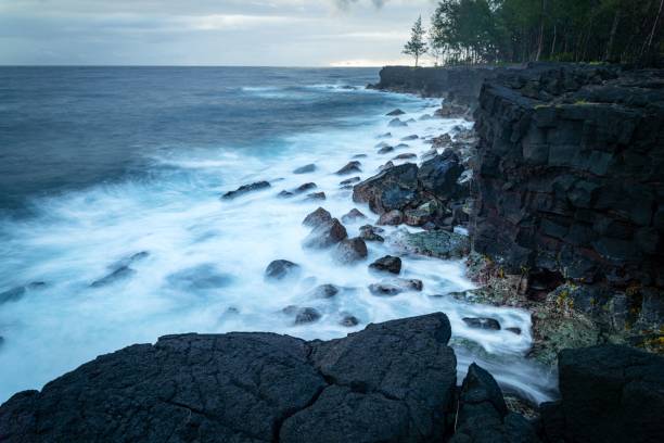 istock Rocky cliff overseeing the ocean view 1444374196