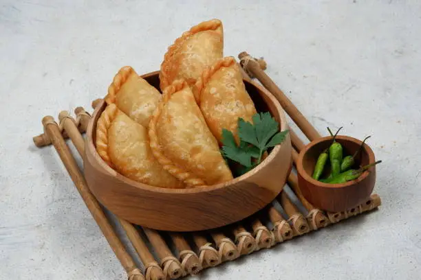 Photo of curry puff or pastel goreng
