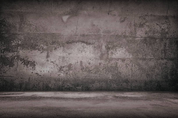 istock Old Grunge Concrete Room Background. 1444393317