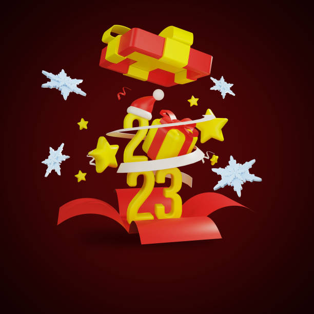 istock Merry christmas and happy new year Background 1444398912