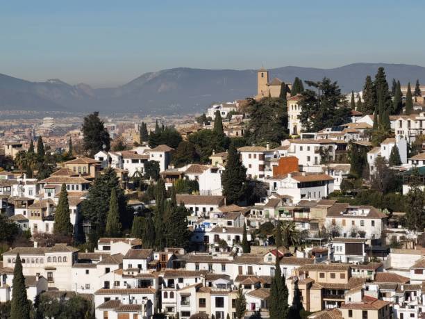 istock The panorama view of Granada, Spain 1444420218