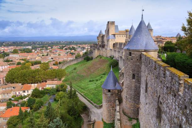 istock Carcassonne, France 1444432516