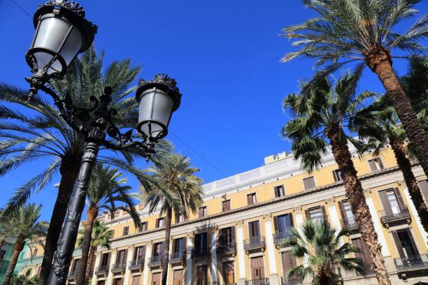 istock Barcelona Placa Reial 1444432559