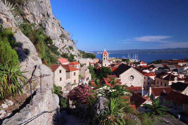 istock Omis town, Croatia 1444435066