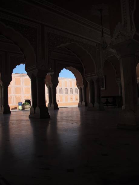 istock City Palace is a palace complex in Jaipur,  India. 1444446850