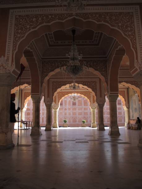 istock City Palace is a palace complex in Jaipur,  India. 1444446864