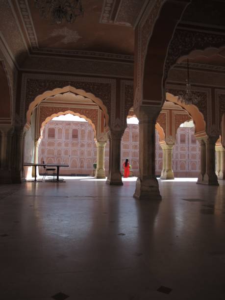 istock City Palace is a palace complex in Jaipur,  India. 1444446865