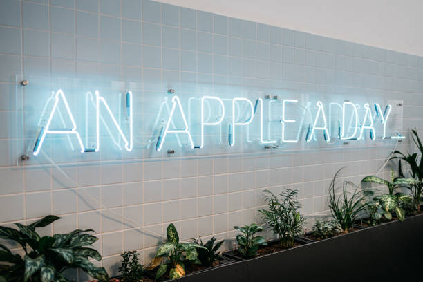 istock break room with illuminated lettering and chessboard in a start up company 1444450192
