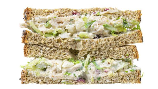 Chicken Salad Sandwich stock photo