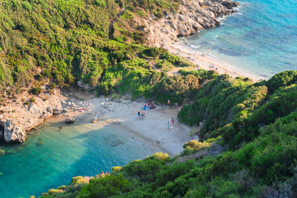 istock Timoni beach on Korfu, Greece 1444461974