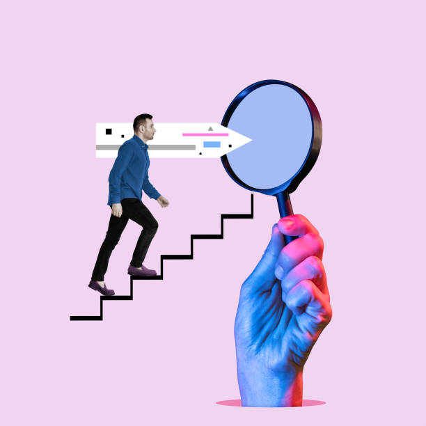 istock Concept of job search. 1444463028