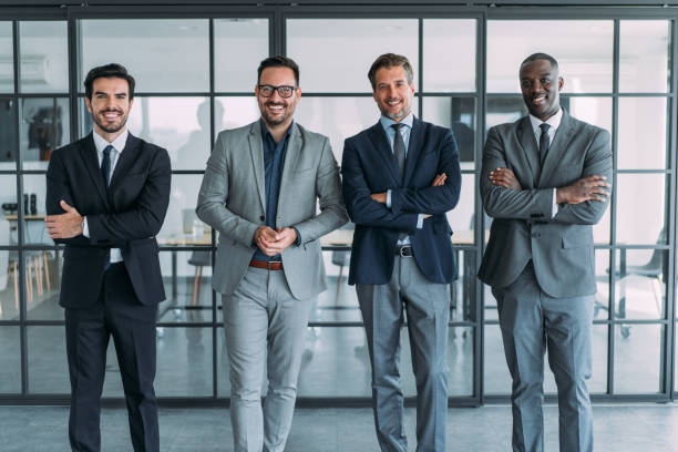 istock Successful male business team 1444490852