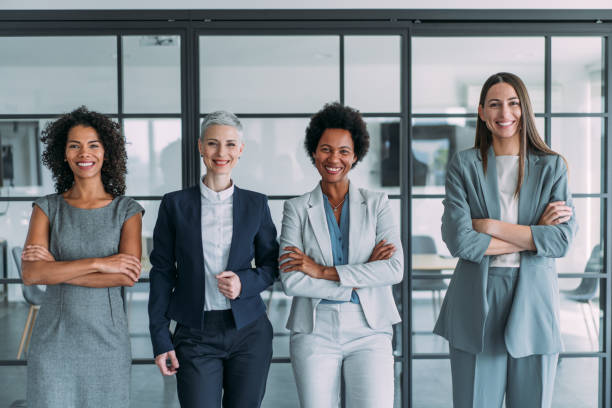 istock Successful female business team 1444490863