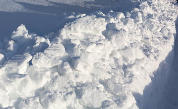 istock Pile of snow. Snowdrift. 1444491658