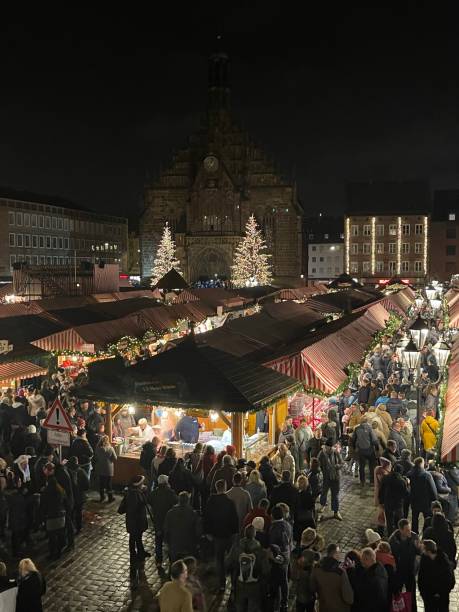 istock Nuremberg Christmas Market - opening 1444535900