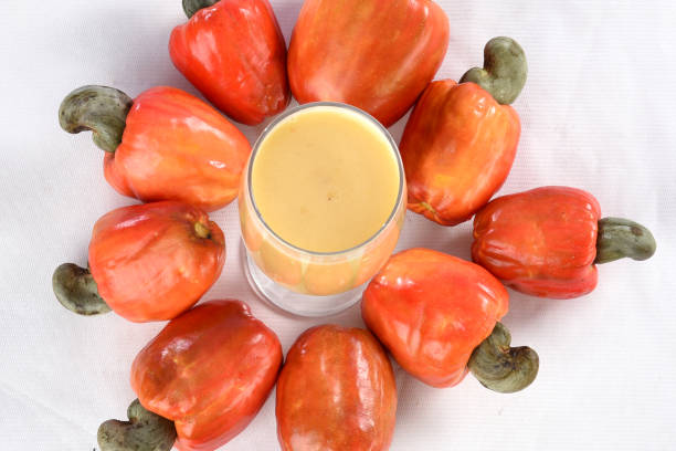 red cashew tasty natural fruit vegan healthy food