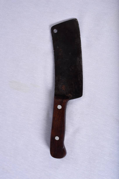 istock old steel machete cleaver kitchen and butchery utensil 1444537283