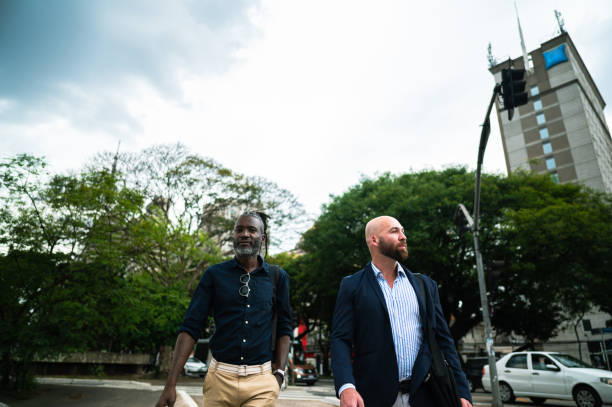 istock coworkers on the street 1444564132
