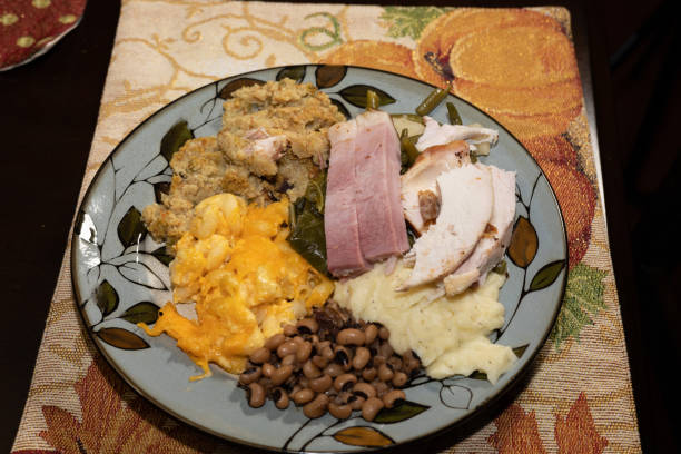 istock Typical African American Thanksgiving meal 1444566262