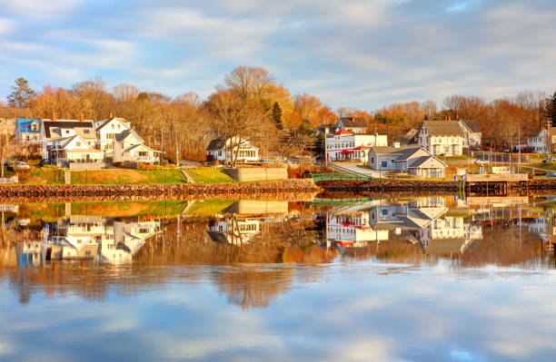 istock Bucksport, Maine along the Penobscot River 1444575907