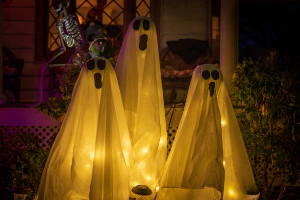 Halloween Ghosts stock photo