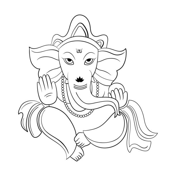 Clip Art Of A Ganesh Sketch Illustrations, Royalty-Free Vector Graphics & Clip Art - iStock Clip Art Of A Ganesh Sketch Illustrations, Royalty-Free Vector Graphics & Clip Art - iStock