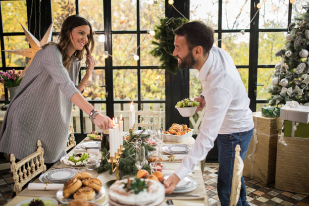 istock Family on Christmas. 1444617490