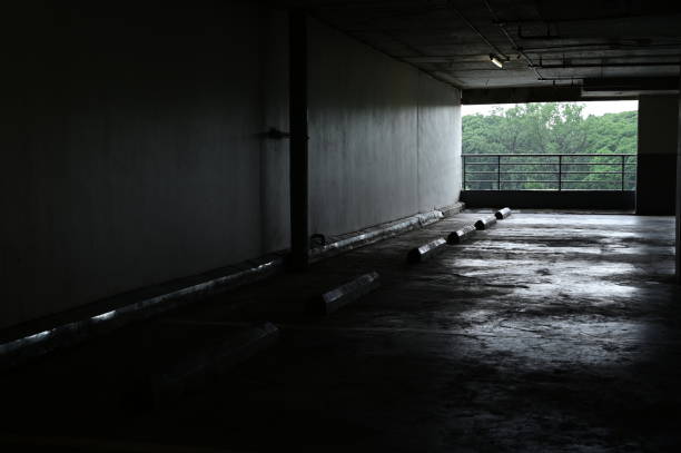 istock empty park area of building, construction industry 1444618629