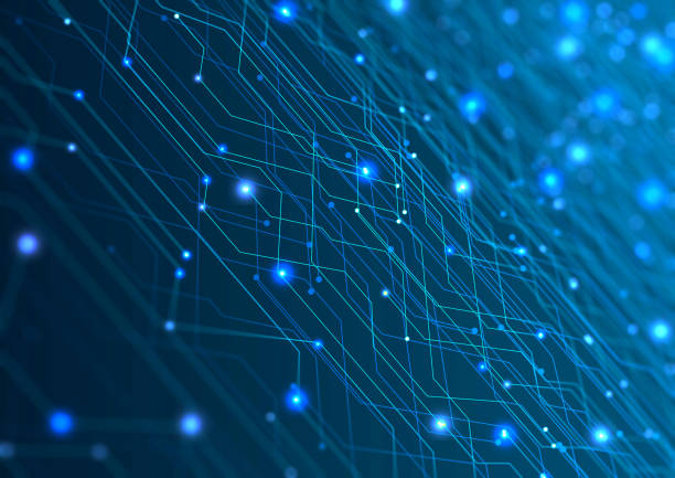 Digital network background