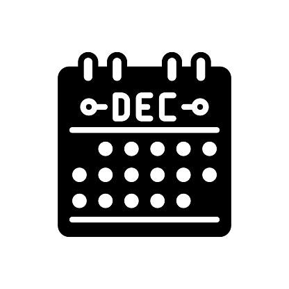 Dec December Stock Illustration - Download Image Now - Arranging