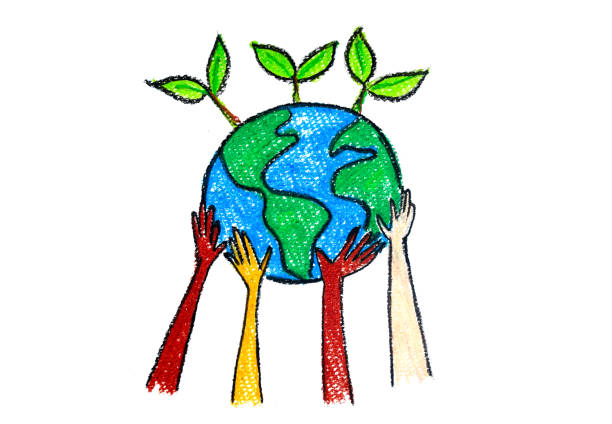 Save The Earth Concept Saving Energy And Recycle To Save The World