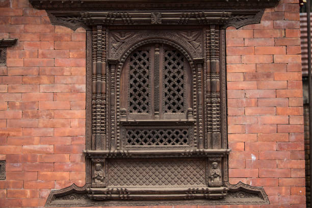 Kathmandu, Nepal- April 20,2022 : Patan Durbar Square is situated at the centre of Lalitpur city. Patan is one of the oldest know Buddhist City. It is a center of both Hinduism and Buddhism.
