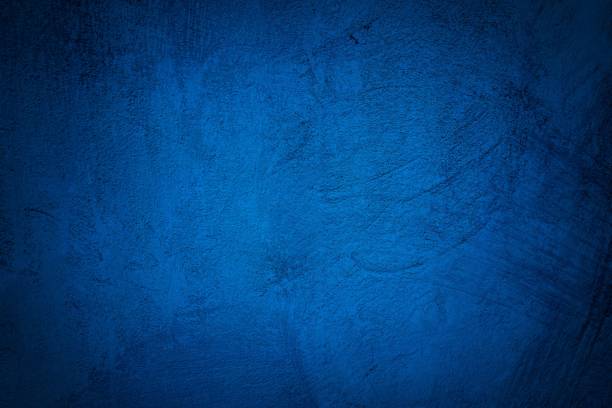 istock Abstract Blue Grunge Concrete Wall Texture Background. 1444684794