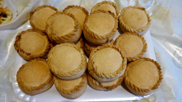 Sardinian panadas with pork and potatoes or lamb and potatoes